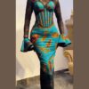 Ankara Lace Style, Short And Long Length. - Image 2