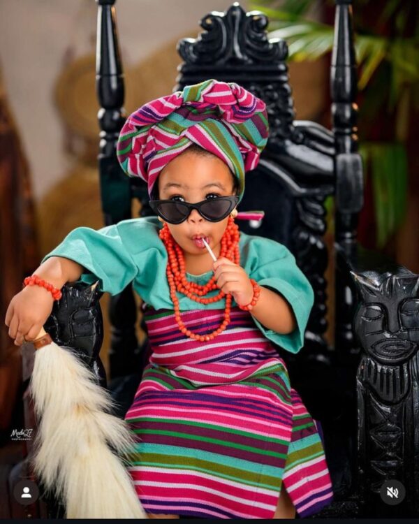 Baby In Aso-Oke - Image 3