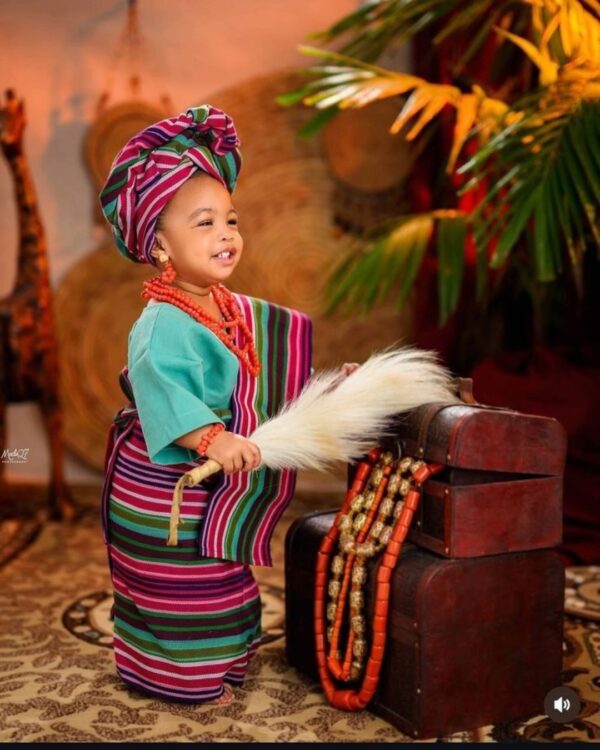 Baby In Aso-Oke - Image 2