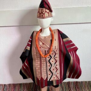 Complete Set Aso Oke For Baby Boy
