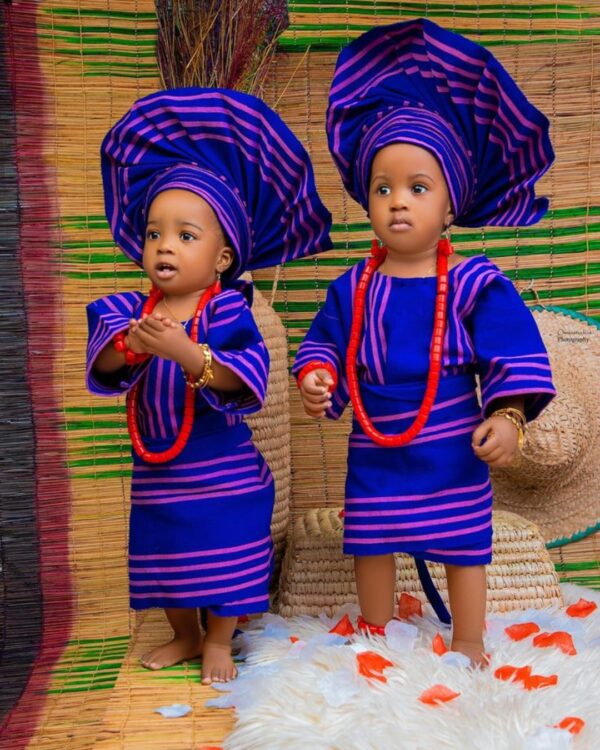 Complete Set Baby Girl Aso Oke