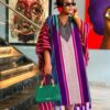 African Aso Oke Boubou Gown